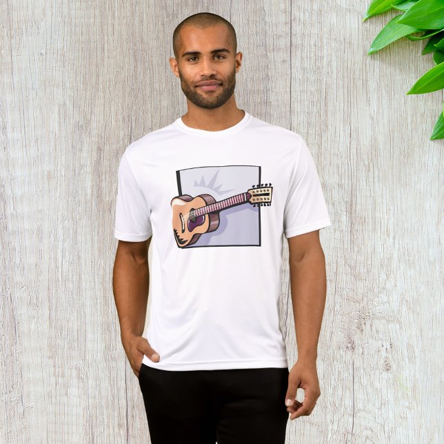 Camiseta Guitarra Retro Acústica De 12 Cadenas (Subido por el creador)