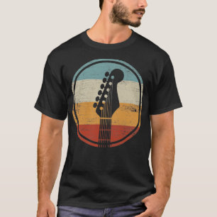 Camiseta Guitarra Retro Grunge