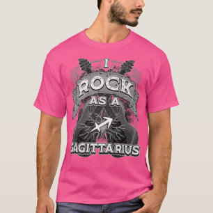 Camiseta Guitarra Sagittariana Que Rocío Como Zodiaco Sagit