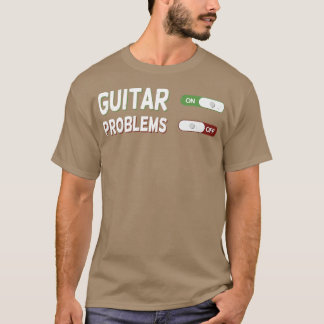 Camiseta Guitarra Sobre Problemas Apagados