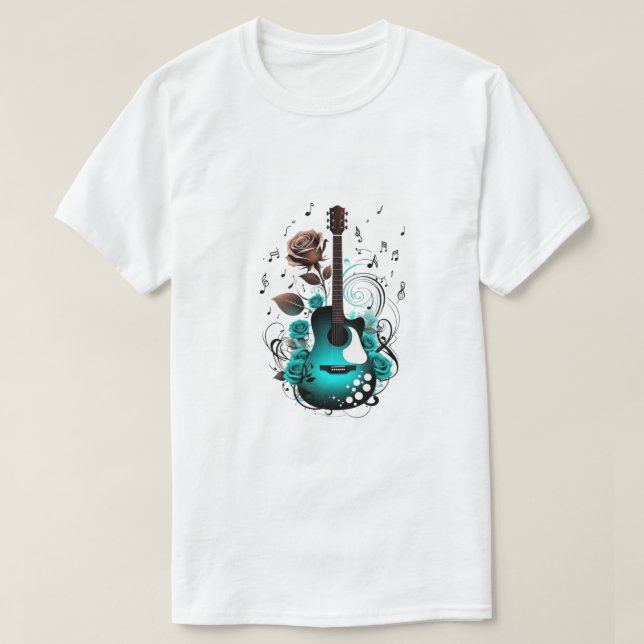 Camiseta Guitarra Sundar (Diseño del anverso)