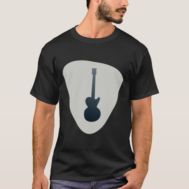 Camiseta Guitarra T- minimalista (Anverso)