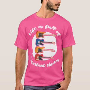 Camiseta Guitarra Vintage Acústica Y Regalo De Guitarra Elé