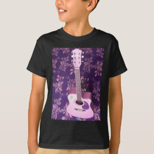 Camiseta Guitarra vintage: Sueño estilo vibe africano