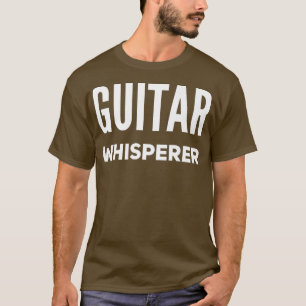 Camiseta Guitarra Whisperer guitarrista divertido Premium