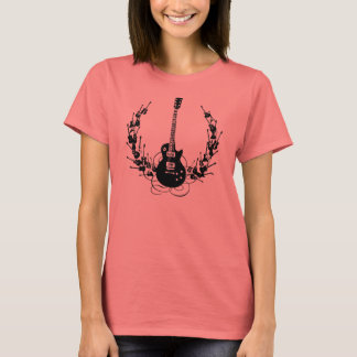 Camiseta Guitarra Wreath