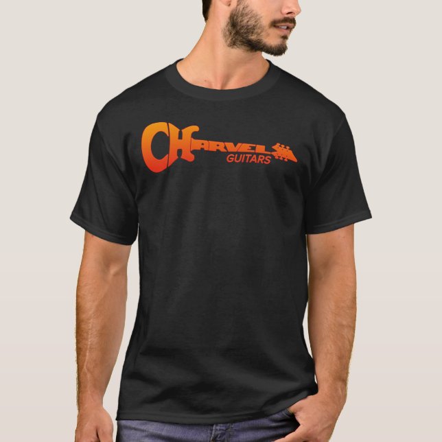 Camiseta Guitarras de Charvel Classic T-Shirt (Anverso)