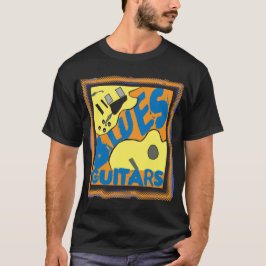 Camiseta Guitarras de los azules en color