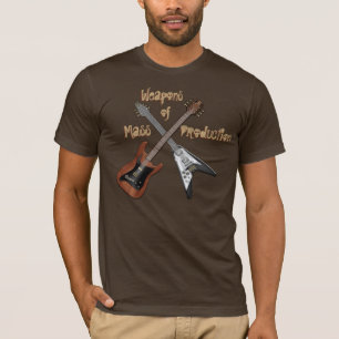 Camiseta Guitarras dudosas - Armas de producción masiva