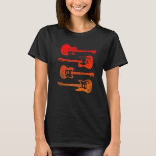 Camiseta Guitarras eléctricas de época con problemas hombre
