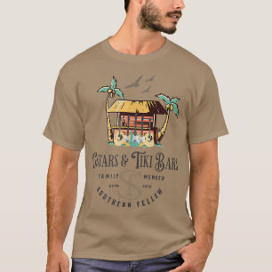 Camiseta Guitarras y bares de Tiki 1546