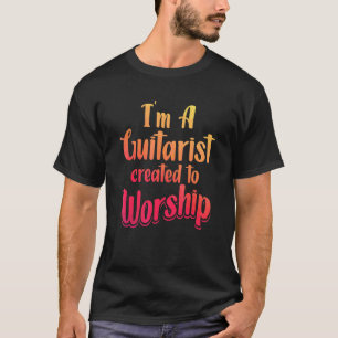 Camiseta Guitarrista Cristiano Creó Guitarra de Alabanza en