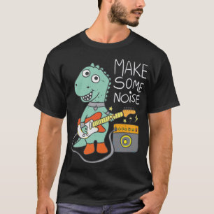 Camiseta Guitarrista de Dino