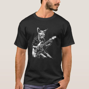 Camiseta Guitarrista de gato - Padre Madre Sphynx