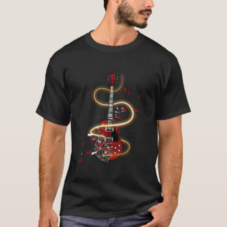 Camiseta Guitarrista de Guitarra Eléctrica