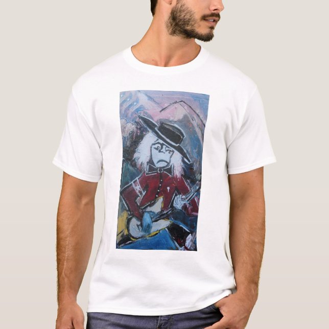 CAMISETA GUITARRISTA DEL GULAG (Anverso)