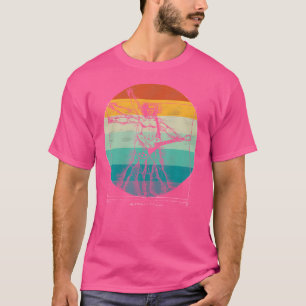 Camiseta Guitarrista Divertido Hombre Vitruviano Da Vinci M