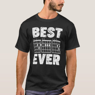 Camiseta Guitarrista Eléctrico De Guitarra Eléctrica Padre