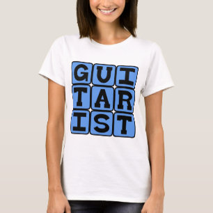 Camiseta Guitarrista, Músico de Cuerdas