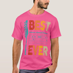 Camiseta Guitarrista Padre Mejor Papá del Mundo D A D Acord