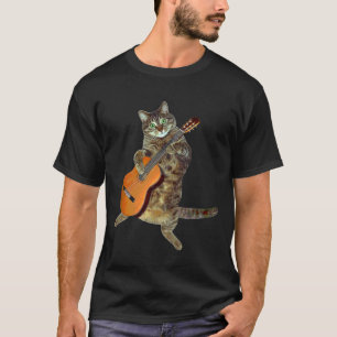 Camiseta Guitarrista talentoso del tabby