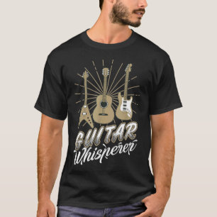 Camiseta Guitarristas Whisperer Música Guitariana Mujeres N