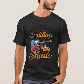 Camiseta Guitars Cadillacs Hillbilly Music Lyrics Y Songs