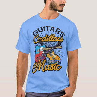 Camiseta Guitars Cadillacs Hillbilly Música y letra