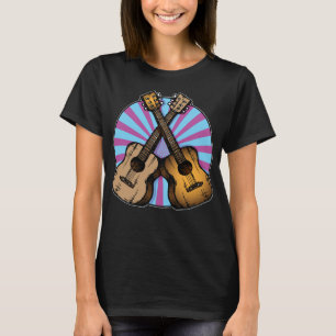 Camiseta Guitars cruzados por el palo
