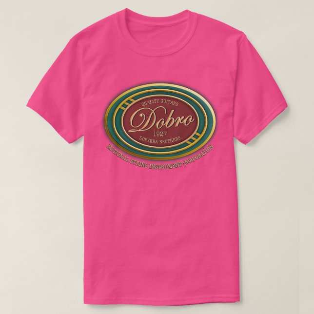 Camiseta Guitars de Dobro 1927 (Diseño del anverso)