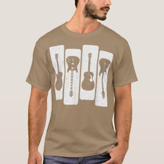 Camiseta Guitars Guitarist Acoustic Electric Guitar Music L