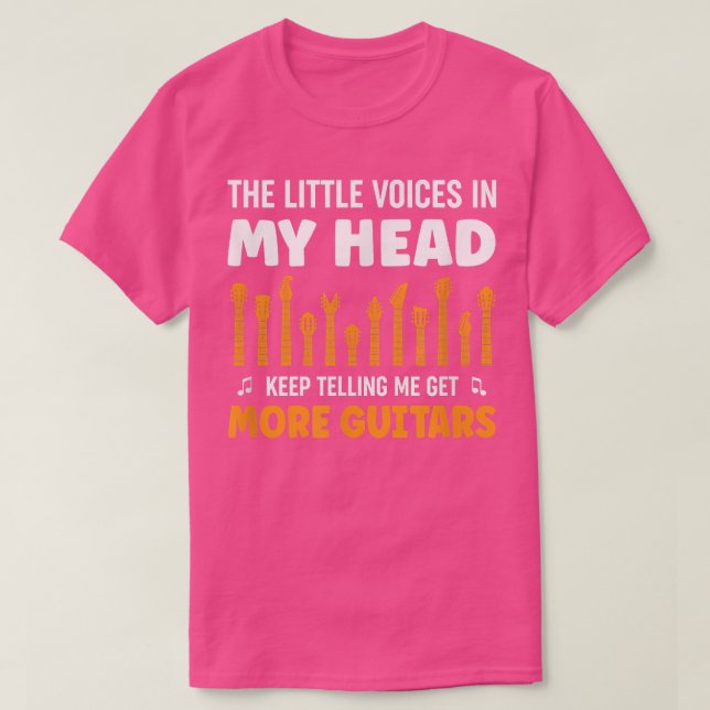 Camiseta Guitars Guitars Voices 15 Guitars (Diseño del anverso)