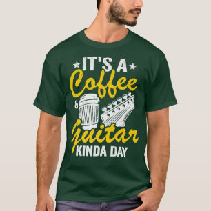 Camiseta Guitars Lovers Jo es un café y guitarra