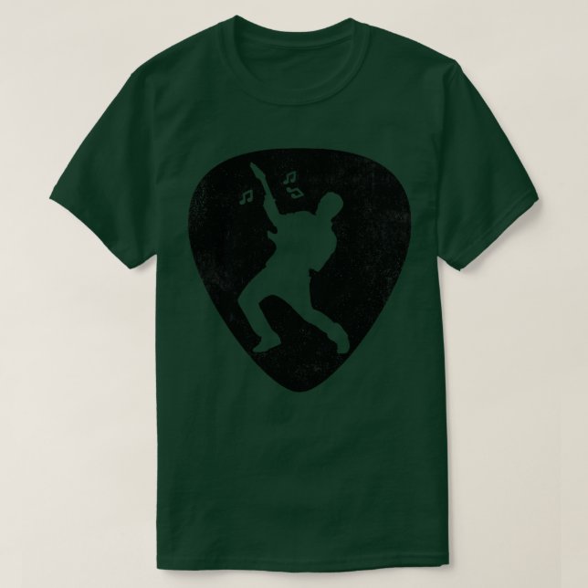 Camiseta Guitars Plectrum Guitarist Music (Diseño del anverso)