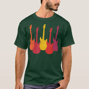 Camiseta Guitars retro vintage 2711