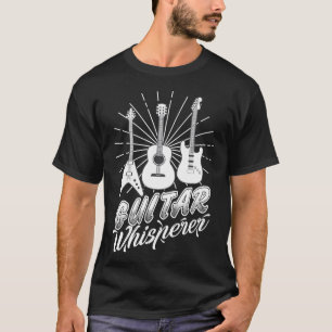 Camiseta Guitars Whisperer Guitarist Music Men Ek545