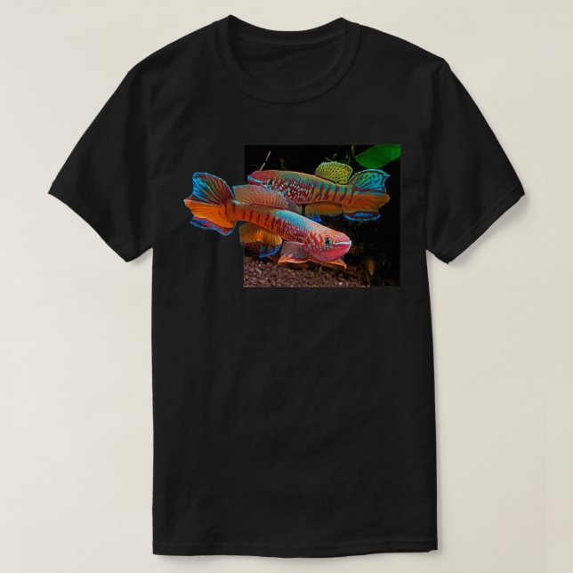 Camiseta Gularis Killifish (Diseño del anverso)