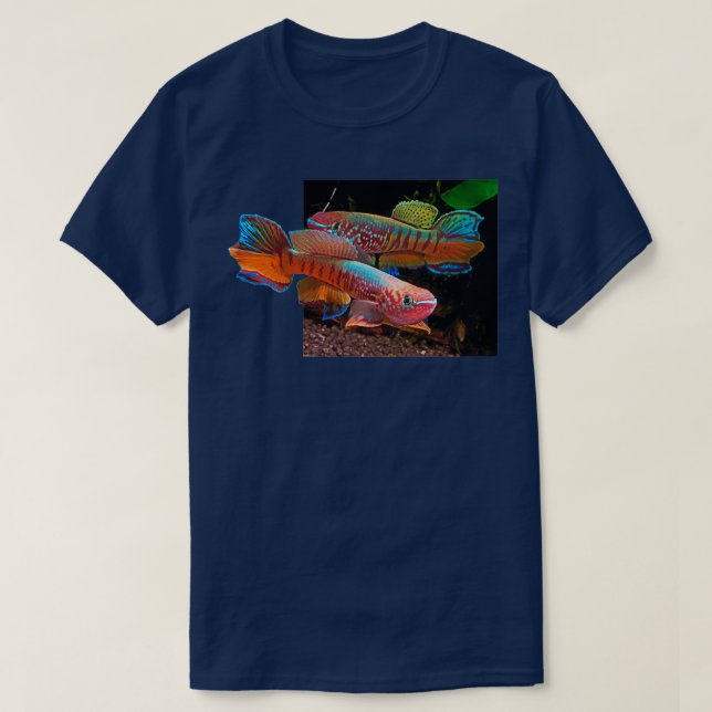 Camiseta Gularis Killifish (Diseño del anverso)