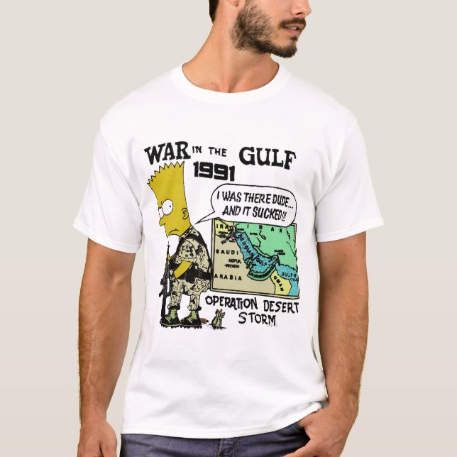 Camiseta Gulf Bart Bkkk (Anverso)