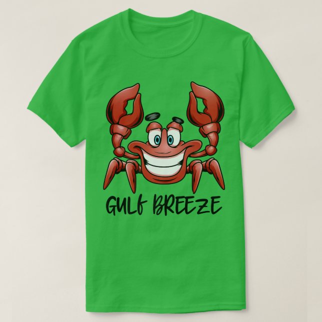 Camiseta Gulf Breeze Florida Beach Family Vacation Group Tr (Diseño del anverso)