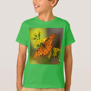 Camiseta Gulf Fritillary aka Mariposa de la Pasión en Vara 