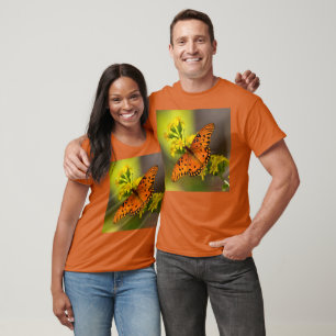 Camiseta Gulf Fritillary aka Mariposa de la Pasión en Vara
