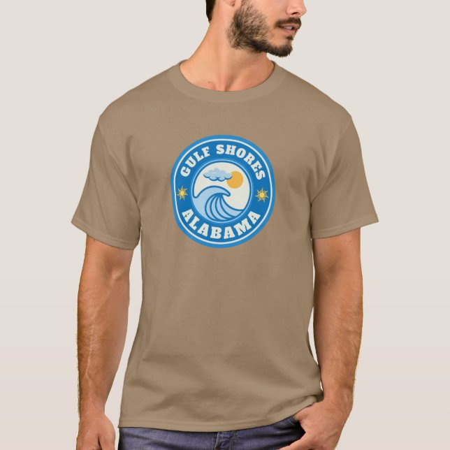 Camiseta Gulf Shores Beach Baldwin County Alabama Beaches S (Anverso)