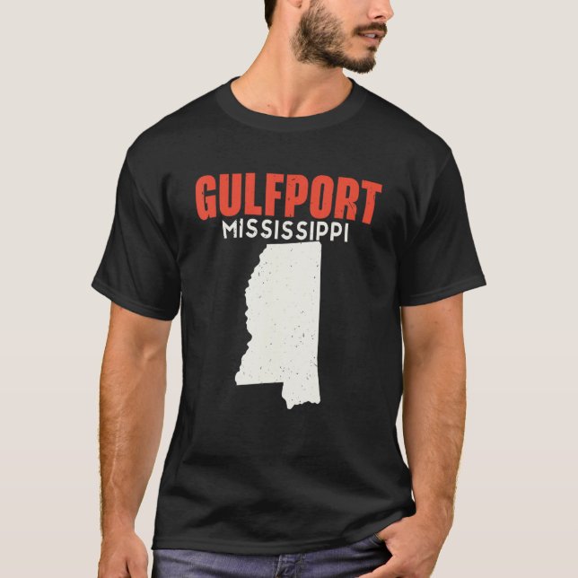Camiseta Gulfport Mississippi Estados Unidos (Anverso)