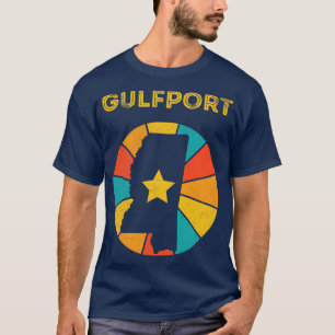 Camiseta Gulfport Mississippi Vintage Molesto Souvenir 1