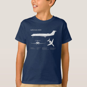 Camiseta Gulfstream G500 - Planes de diseño aéreo ABD