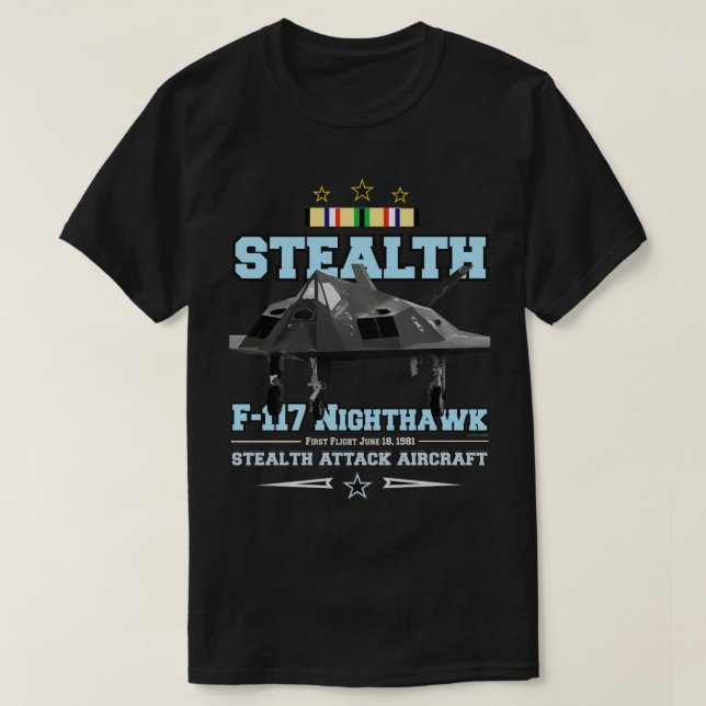Camiseta GulfVeterans F117 Nighthawk (Diseño del anverso)