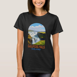 Camiseta Gullfoss Falls Viajes Aventura Viaje Gullfoss Caíd