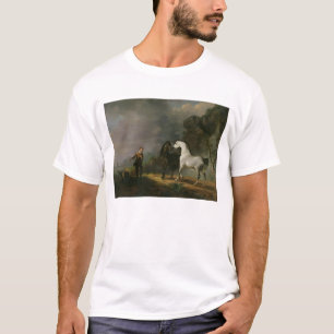 Camiseta Gulliver que se dirige al Houyhnhnms, 1769 (aceite