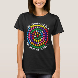 Camiseta Gumballes De 100 Días De Escuela